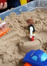 Wie mache ich kinetischen Sand?