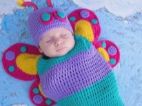 Magsuot ng diaper cocoon para sa mga bagong silang