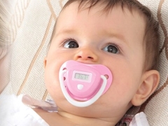 Pacifier-termometer - pengukuran suhu mudah pada bayi atau pembelian yang tidak bernilai?