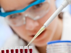 A taxa de linfócitos no sangue de uma criança