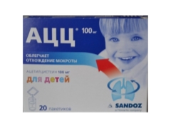 مسحوق ATsTs 100 للأطفال: تعليمات للاستخدام