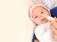 Antibiotic eye drops for children