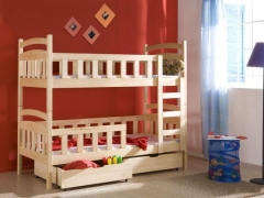 Etagenbett für Kinder mit Seiten
