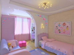 Die Decke von Gipskartonplatten im Kinderzimmer