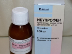 Ibuprofen Suspension: instructions for use for children