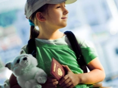 Bir çocuk için pasaport