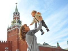 Cuti dengan kanak-kanak di Moscow