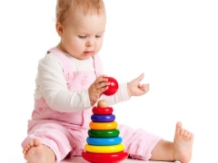 Образователни игри за деца до една година.