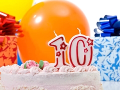 O que dar a uma criança por 10 anos?