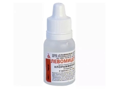 Levomitsetin قطرات العين للأطفال