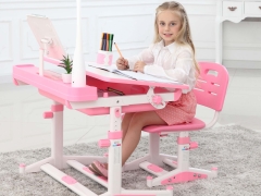 Mesa de criança ajustável em altura