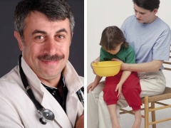 Dr Komarovsky: kung ano ang gagawin kung ang isang bata ay may pagsusuka