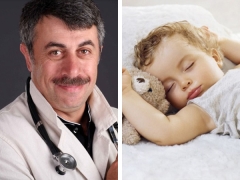 Dr Komarovsky mengenai tidur siang pada seorang anak