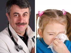 Dr. Komarovsky mengenai sinus