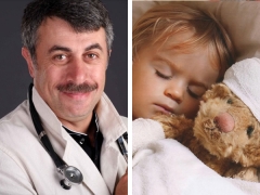 Si Dr. Komarovsky tungkol sa trangkaso