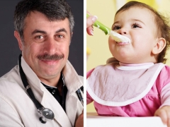 Si Dr. Komarovsky tungkol sa menu ng bata sa 10-12 na buwan