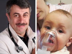 Si Dr. Komarovsky tungkol sa mga nebulizer
