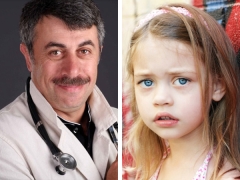 الدكتور كوماروفسكي حول كدمات تحت أعين طفل