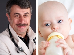 الدكتور كوماروفسكي على التغذية المختلطة