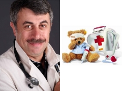 Dr. Komarovsky mengenai senarai ubat-ubatan yang diperlukan dalam kit pertolongan pertama untuk bayi baru lahir