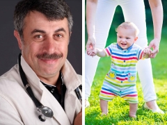 Д-р Комаровски за това как да научи детето да ходи самостоятелно