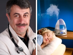 Dr Komarovsky mengenai cara memilih humidifier