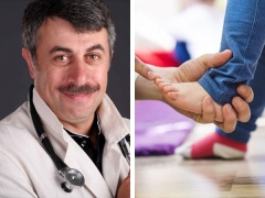 Si Dr. Komarovsky sa valgus deformity ng paa at flatfoot