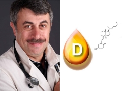 Si Dr. Komarovsky tungkol sa bitamina D