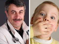 Dr. Komarovsky sobre o cheiro de acetona da boca de uma criança