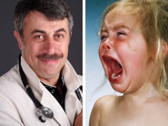 Doktor Komarovsky tungkol sa mga hysterics sa isang bata