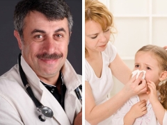 Dr Komarovsky mengenai selsema pada kanak-kanak