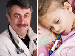 Si Dr. Komarovsky tungkol sa mataas na temperatura sa mga bata