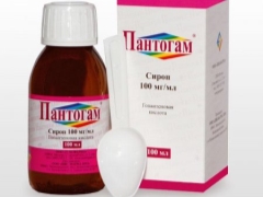 Pantogam للأطفال: تعليمات للاستخدام