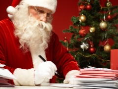 Noel Baba'dan bir çocuğa mektup: desenler ve fikirler