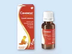 قطرات Sinekod للأطفال: تعليمات للاستخدام
