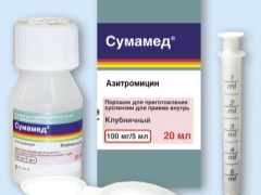 Приложение на Sumamed при деца с ангина