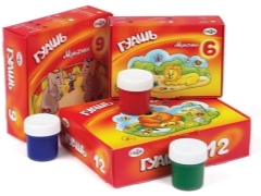 Gouache Gamma: mga tampok ng pagpili