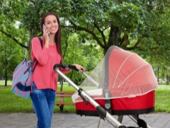 Como escolher uma rede mosquiteira no carrinho e como consertá-lo?