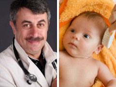 الدكتور كوماروفسكي حول سبب وجود القشور على رأس الطفل وماذا تفعل بها