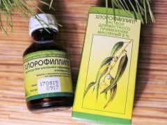 Die Verwendung von Chlorophyllipta bei der Behandlung von Hals bei Kindern