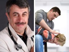 Doktor Komarovsky mengenai apa yang perlu dilakukan jika anak menelan objek asing atau mencekik