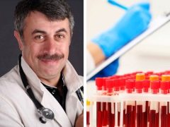 Dr Komarovsky mengenai ujian darah
