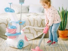 Bebek elektrikli süpürgeleri: seçtiğiniz için özellikler ve ipuçları