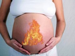 حرقة أثناء الحمل في الثلث الثالث