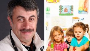 Si Dr. Komarovsky tungkol sa kindergarten