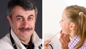 Si Dr. Komarovsky tungkol sa laryngitis