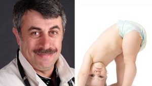 Si Dr. Komarovsky tungkol sa mga diaper