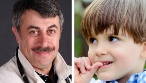 Si Dr. Komarovsky tungkol sa sobrang paningin-paggalaw syndrome sa mga bata