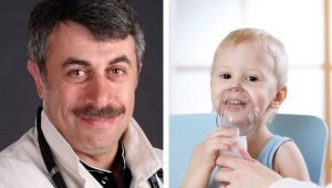 Dr Komarovsky tungkol sa inhalations