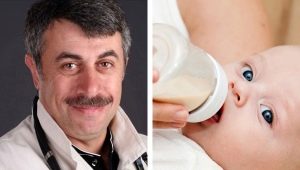 Doktor Komarovsky tungkol sa artipisyal na pagpapakain